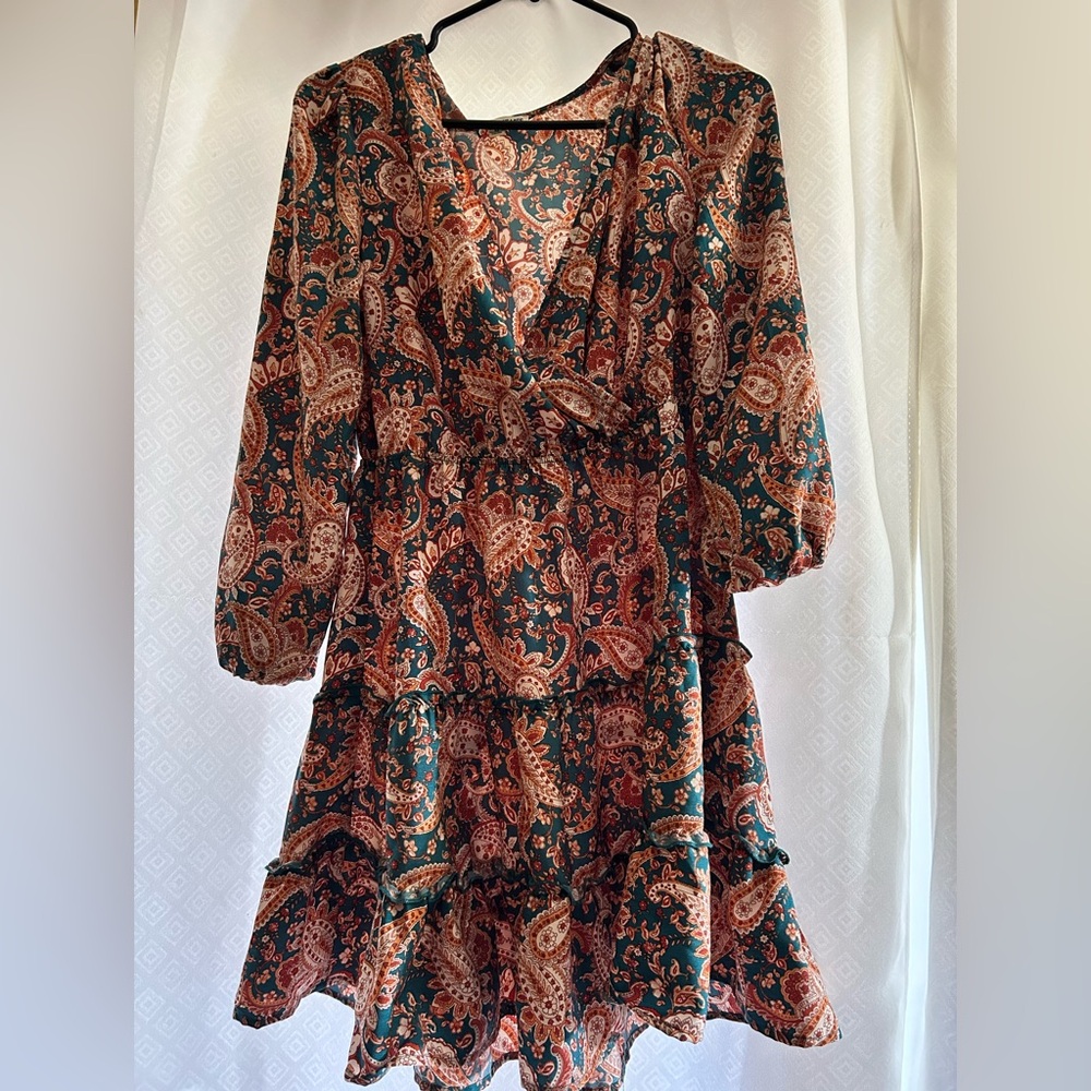 Vestido estampado size M